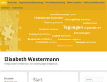 Tablet Screenshot of e-westermann.de